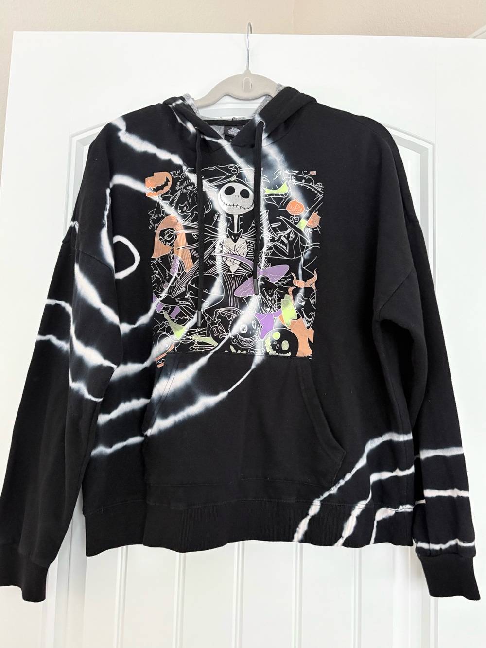(NWT) Nightmare Before Christmas Tie Dye Hoodie